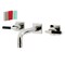 Kingston Brass KS6126CKL Two-Handle Wall Mount Bathroom Faucet, Polished Nickel KS6126CKL - alternate 1